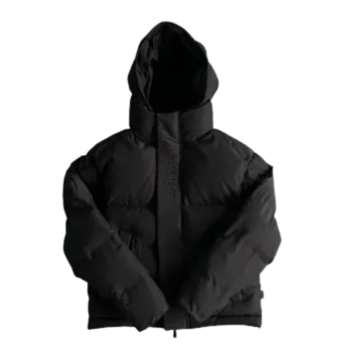 Trapstar Decoded Dark Hooded Puffer Jacket (1)