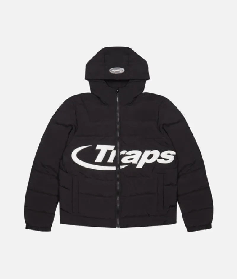 Trapstar Manteau A Capuche Hyperdrive Noir Trapstar Manteau A Capuche Hyperdrive Noir