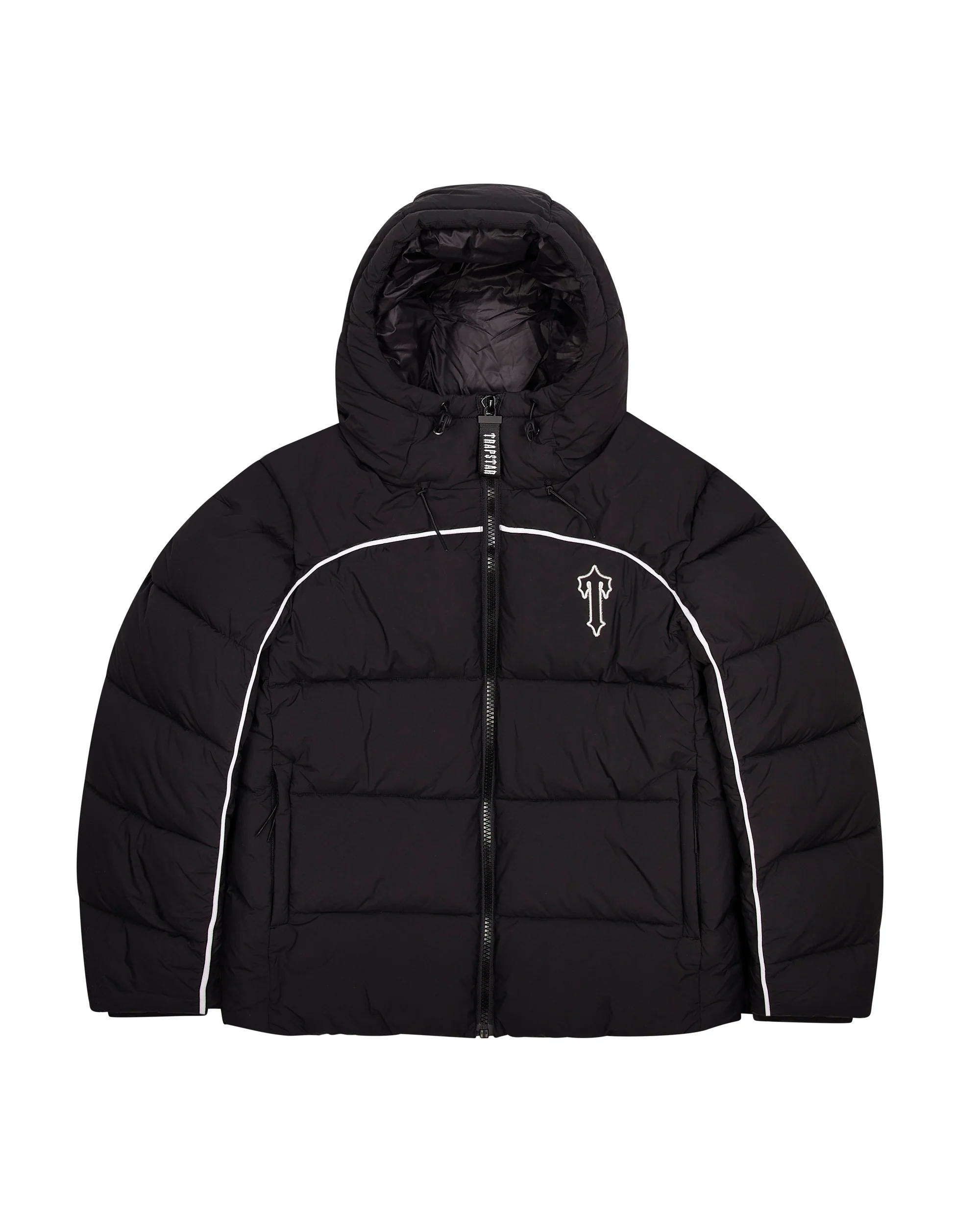 Trapstar Irongate Arch Piping Puffer Noir/Blanc Trapstar Irongate Arch Piping Puffer Noir/Blanc