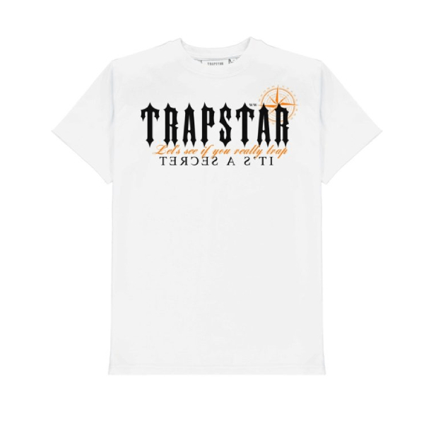 T-shirt Blanc Trapstar X Central C, Nouveau T-shirt Blanc Trapstar X Central C, Nouveau