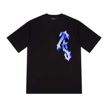 T-shirt Trapstar 3d Noir, Nouveau, Dernier Modèle