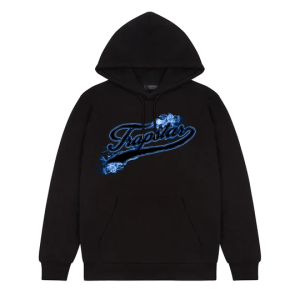 Sweat À Capuche Trapstar Avec Logo Bleu Hot Rod Strikeout