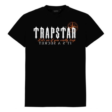 T-shirt Noir Trapstar X Central C, Nouveau