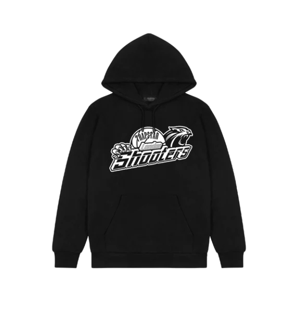 Sweat à capuche noir Trapstar Ironside Shooters Logo Sweat à capuche noir Trapstar Ironside Shooters Logo