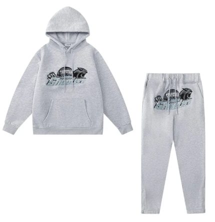 Polaire gris chiné de qualité supérieure : Tissu doux au toucher et d'une durabilité exceptionnelle.